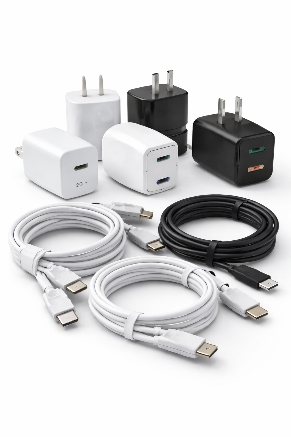 charging cables and adapters